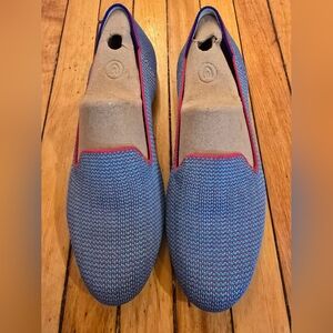 Rothy's Retired Bluebell The Loafer Knit Flats
